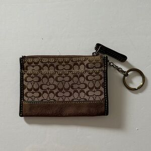 Coach mini wallet